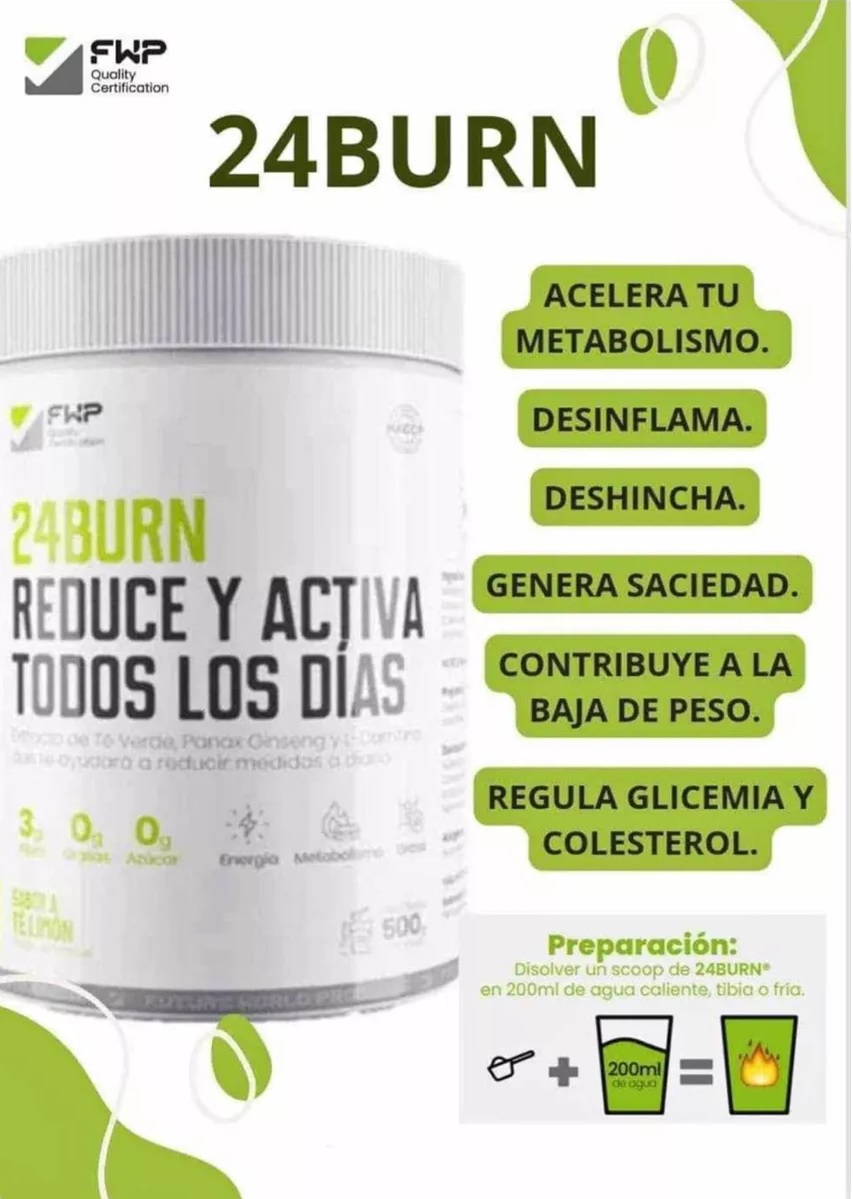 24 Burn Reduce Y Activa - Actitud & Esencia